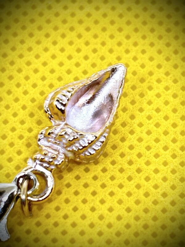 Charm Silver Conch sea shell