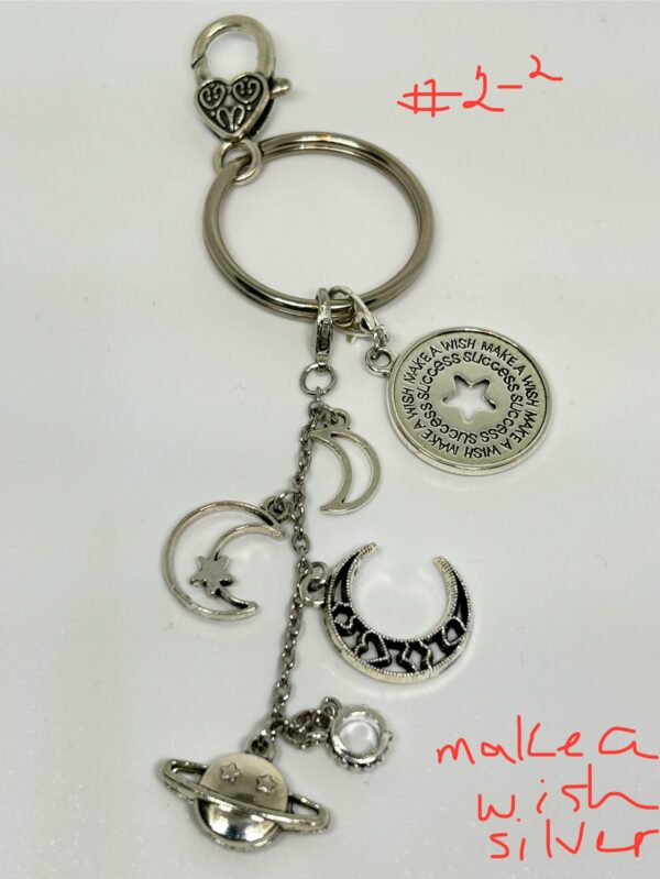 Keychains Moon & Stars