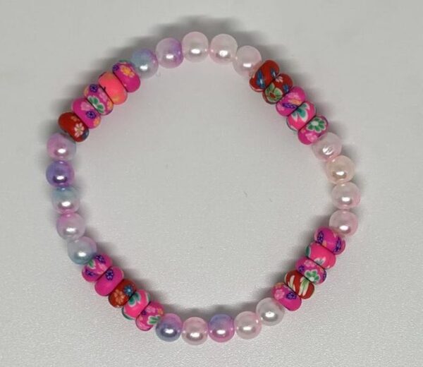 Pretty pink bracelet