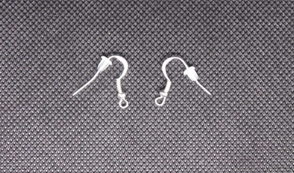 Earrings Silver Tone w/Backs