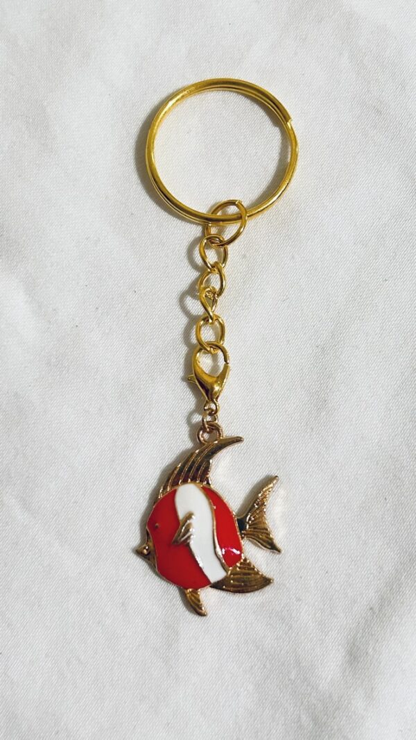 Under the Sea keychain puffer fish