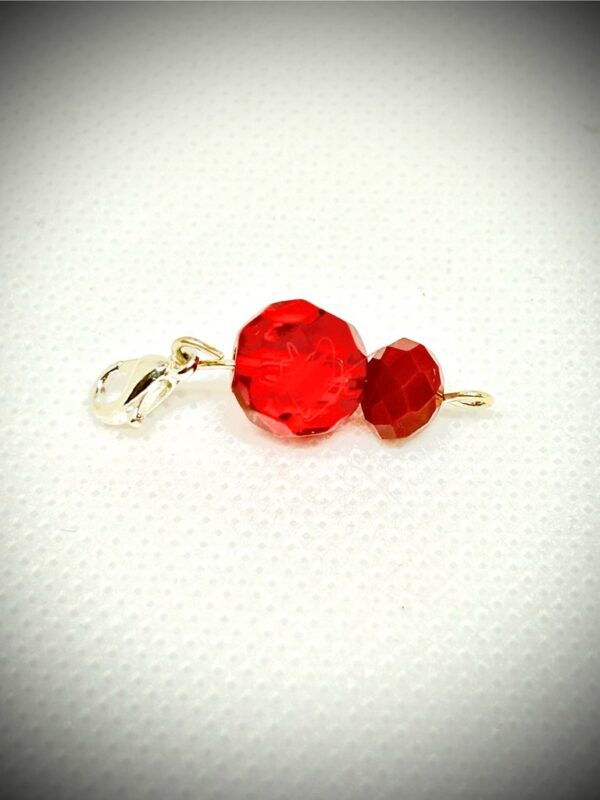 Charm Red crystals