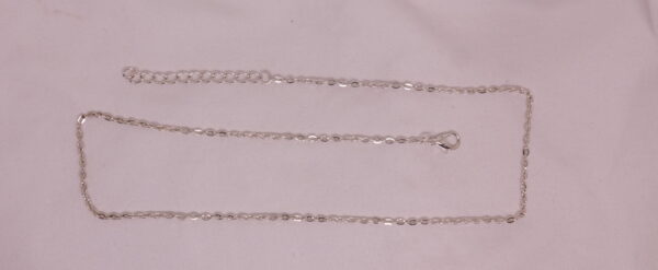 Silver tone chain