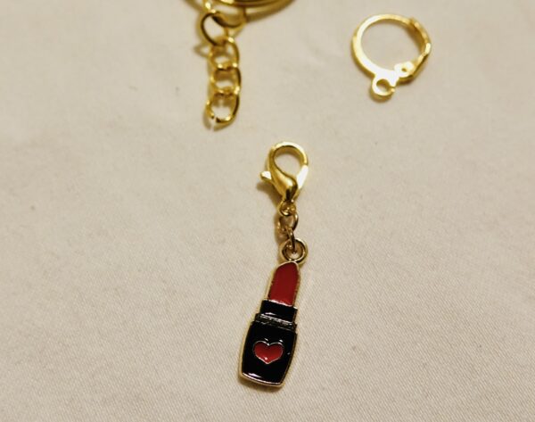 Red Lipstick charm